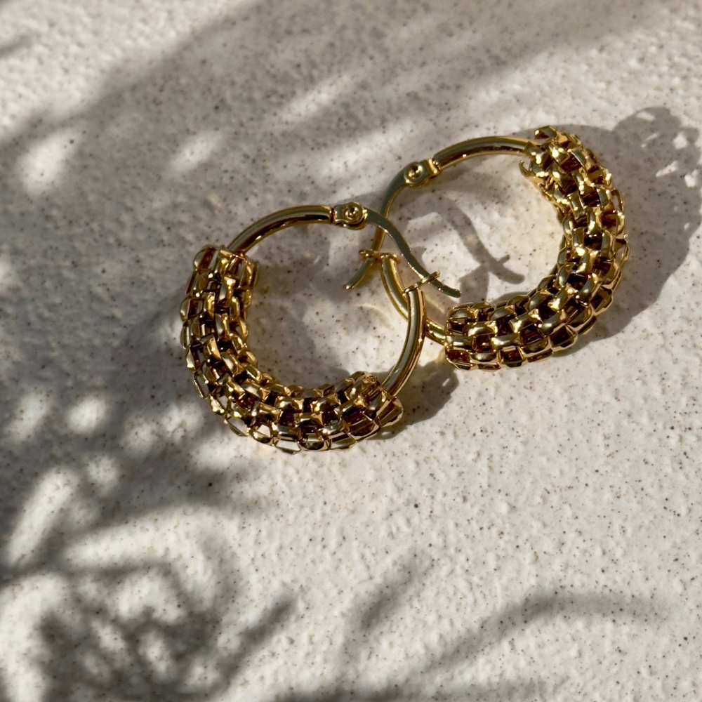 Meadow 18K Gold Plated Earrings